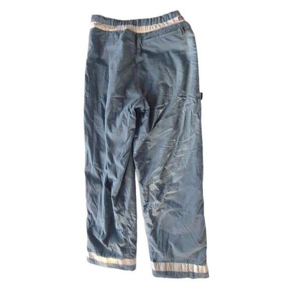 90s Vintage Retro Womens Session Waterproof 100% Nylon Ski Snow Pants Bibs SMALL - Picture 3 of 6